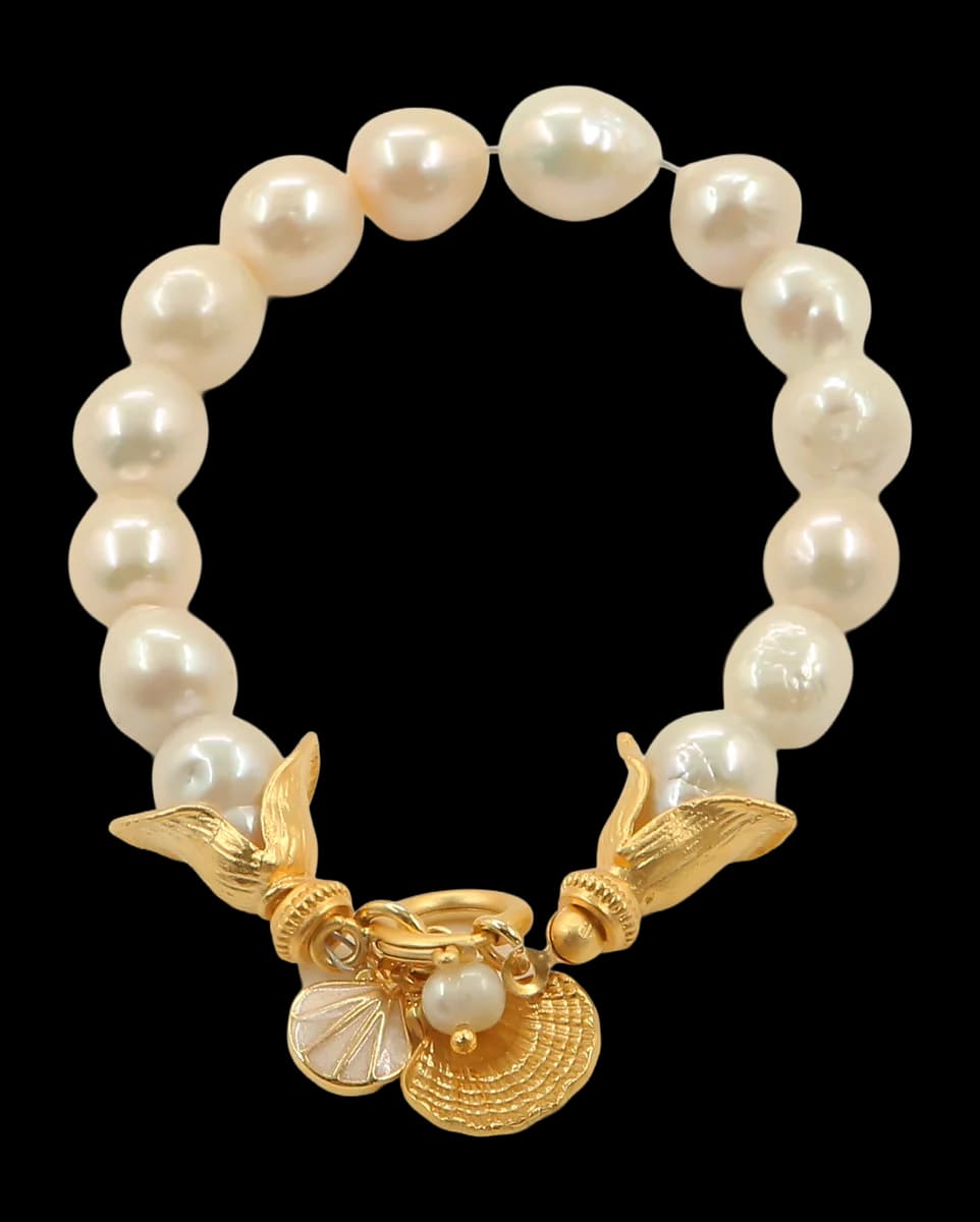 COASTAL SHELL PURE İNCİ BİLEKLİK