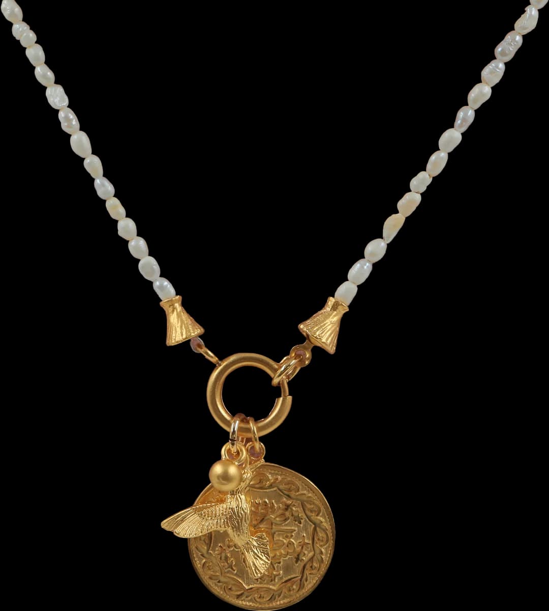 HERITAGE COIN İNCİ KOLYE
