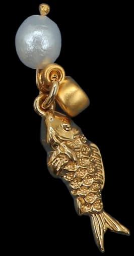 Luminous Pearl Marine Charm