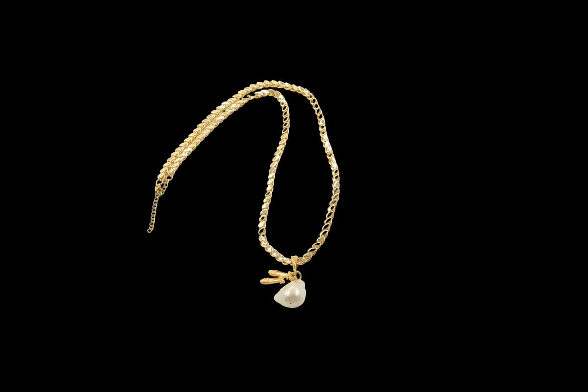 BALLERİNA BAROK PEARL KOLYE