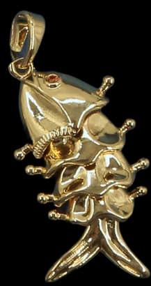 Abstract Marine Sculpture Charm