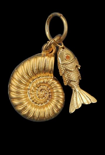 Nautilus & Marine Voyager Medallion Charm