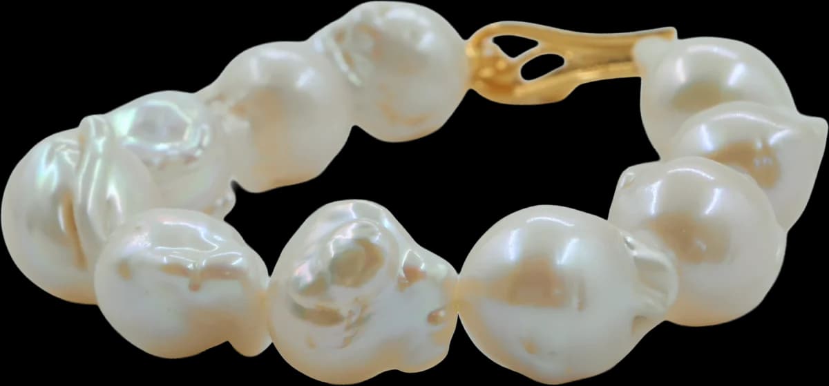PURE BAROQUE İNCİ BİLEKLİK 