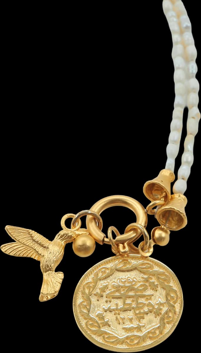 HERITAGE COIN İNCİ KOLYE