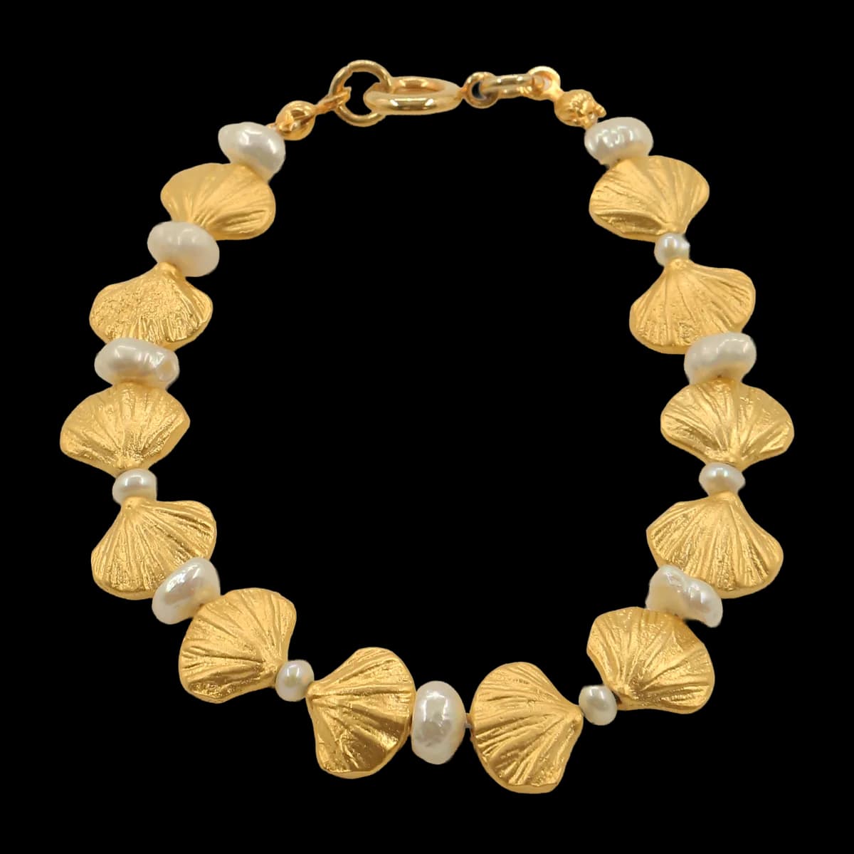 GOLDEN SHELL & HARMONY İNCİ BİLEKLİK