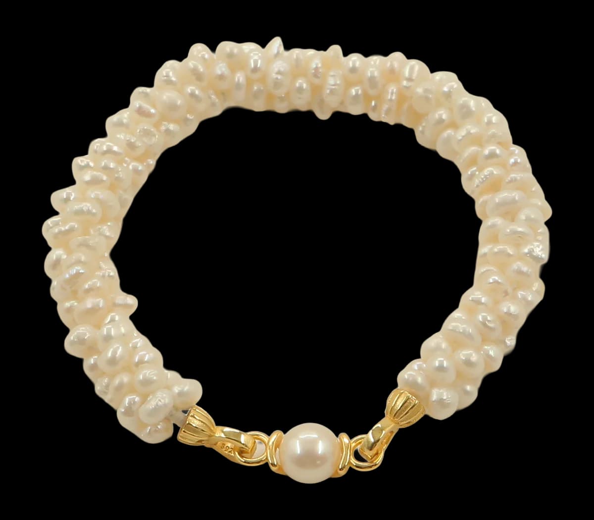 PEARL BERRY CLUSTER İNCİ BİLEKLİK 