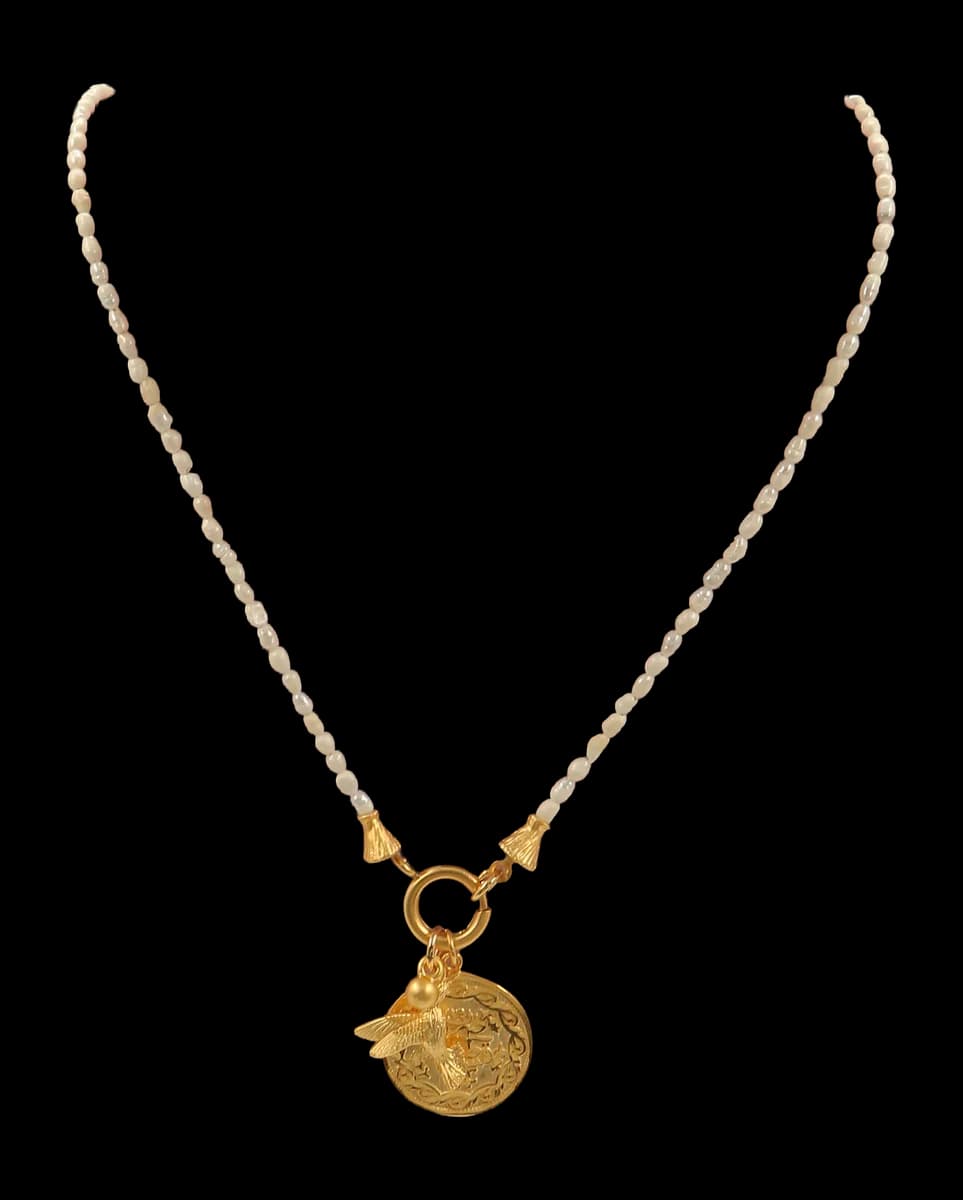 HERITAGE COIN İNCİ KOLYE